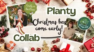 Planty Collab with @fireflyintheroom 🎄Unboxing Cute Gifts + Plants! 💝