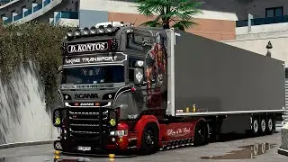 Realistic Driving Scania R500 Greece Euro Truck Simulator 2  POV Wheel Cam 1.53 4K