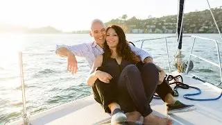Bay Area Sailing Engagement Session Photography