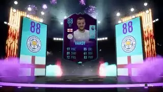 COMPLETING 88 POTM JAMIE VARDY! 87 AND HERO CARD IN PACKS!