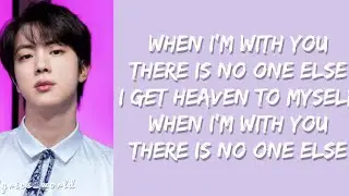 Jin - The Astronaut W Coldplay (Lyrics)