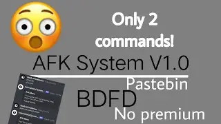 AFK System Tutorial BDFD | Tutorial | mxdecation