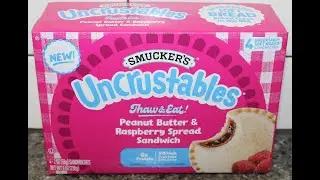 Smucker&rsquo;s Uncrustables: Peanut Butter & Raspberry Spread Sandwich Review