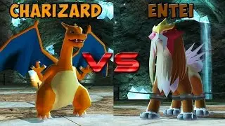 Pokemon battle revolution - Charizard vs Entei