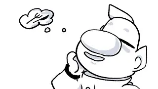 Louie eats the Waterwraith ( Pikmin animation )
