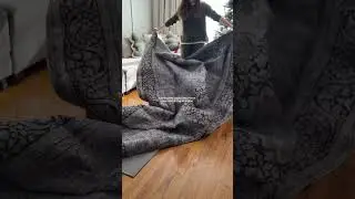Unboxing a Statement Rug & Upholstery Combo! #homedecor #christmas #shorts