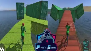 BMX Racing Mega Ramp Stunts - BMX Bike Stunt games - Gameplay Android game || 2020