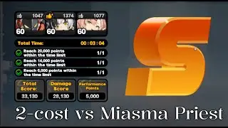 2 Cost 33k Miasma Priest: Billy Nicole Dialyn (m0w1) feat. 4 Stuns