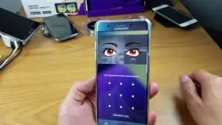 Galaxy Note 7: How to Setup Iris Scanner