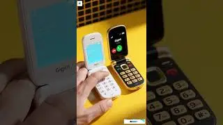 FunPhone Unique Flip two model Incoming Call #ringtone #callscreen  #fakecall #smartphone