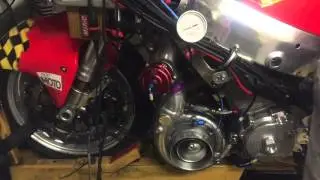 904hp from a turbo Hayabusa. A bike with the same power as a Bugatti Veyron!!