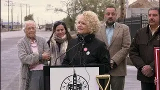 Press Conference - Gladiola Street Reconstruction Project