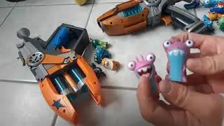 Présentation de mes objets de Slugterra .(J ai beaucoup de slugs 😂)