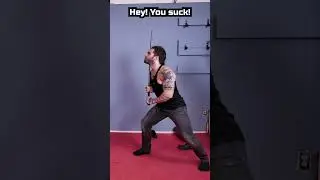 Should you MOCK your enemy in a Sword Fight?! #sword #martialarts #hema