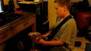 Kameron Playing Wasted Years Intro.. Iron Maiden