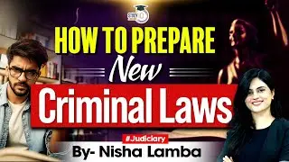 How to Prepare New Criminal Laws? | BNSS, BNS & BSA | New Criminal Law Bill 2023