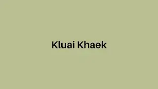 Kluai Khaek! :)