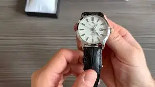[4K]⌚Orient Curator FFD0J004W0 - unboxing and hand winding (power reserve)