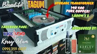 KKE CA50 WHITE 1,800W PER CHANNEL 140VAC PURE COPPER SUPPLY | Bound to Tagum