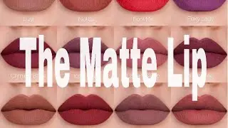 NABLA THE MATTE LIP COLLECTION💄16 NUOVI ROSSETTI INDOSSATI e OPINIONI