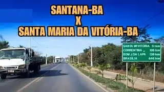 COMPLETO: Santana-BA x Santa Maria da Vitória | BA 172 Viagem de Carro ao nordeste