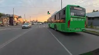 Kyrgyzstan - Timelapse - Driving through Bishkek