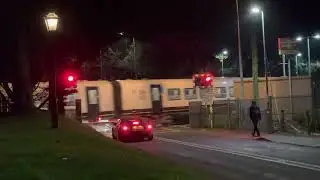 SWR&rsquo;s 444042 On The 19:42 Weymouth Bound Service From Moreton - 15/12/21