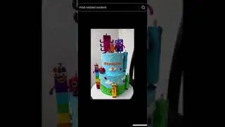 Numberblocks Fondant Cake from Scratch #numberblocks #cake #fondant #cakedecorating