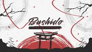 Bushido, Japanese Animated Stream Overlay : White Stream Package