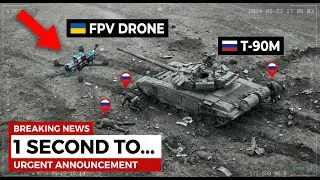 Russischer T-90M durchbricht ukrainische Verteidigung – dann passiert DAS