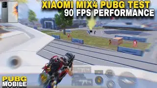 XIAOMI MIX 4 PUBG TEST 🔥🔥🔥| Mix 4 Pubg 90 Fps PERFORMANCE | SD888 Pubg Gameplay Review | DROP or LAG