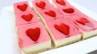 Gummy Cheesecake Hearts