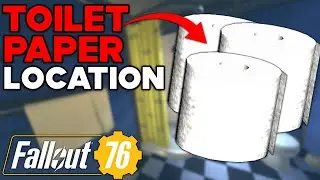 The BEST Places To Get TOILET PAPER In Fallout 76