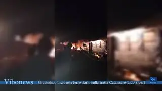 Gravissimo incidente ferroviario sulla tratta Catanzaro Lido Sibari