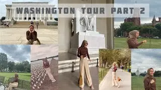 VLOG USA LINCOLN MMORIAL || WHITE HOUSE || CAPITOL BUILDING || SMITHSONIAN MUSEUM || ELLIPSE PARK