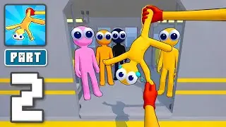 Grab Throw: Hit Annoying Guys - Gameplay Walkthrough Part 2 - Pick Up Throw Smash (iOS, Android)
