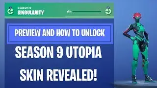 #Fortnite Season 9 Utopia Skin Revealed!