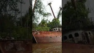 #creepy and #spooky #abandoned rusty ship!#shorts