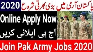 Pak Army Jobs #2020 | #Pak# Army #Jobs Soldiers & Clark 2020 For Pakistan | How To Apply In Army..