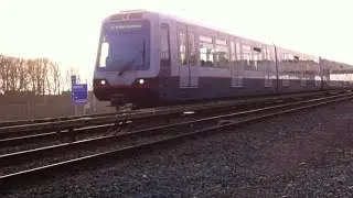 RET Metro MG2/1 bij Tussenwater richting Rotterdam Centraal
