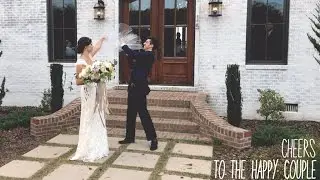 Cheers to the happy couple