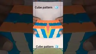 top 1 amizzing pattern on Rubik's cube #shubhamcuber #shorts