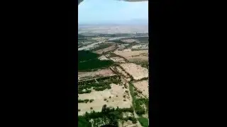 Landing at Nazca Airstrip