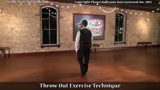 Planet Ballroom&reg; - Bronze 1 - HUSTLE - Technique - Throwout Exercise