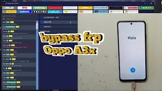 Bypass frp pola Oppo A3x via cftools