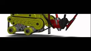 Demining Vehicle for Anti Personnel and Anti Tank Mines