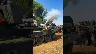 Boiserie custom T-55 tank at an airsoft game