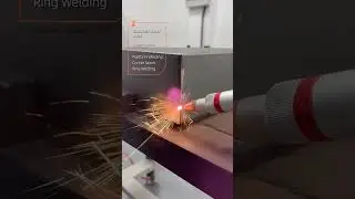Platform laser welding machine for external corner welding of stainless steel