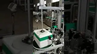 Automatic foam box tape sealing packing machine testing video