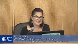 Seattle City Councilmember Tammy Morales Comments on Drug Prosecution Law